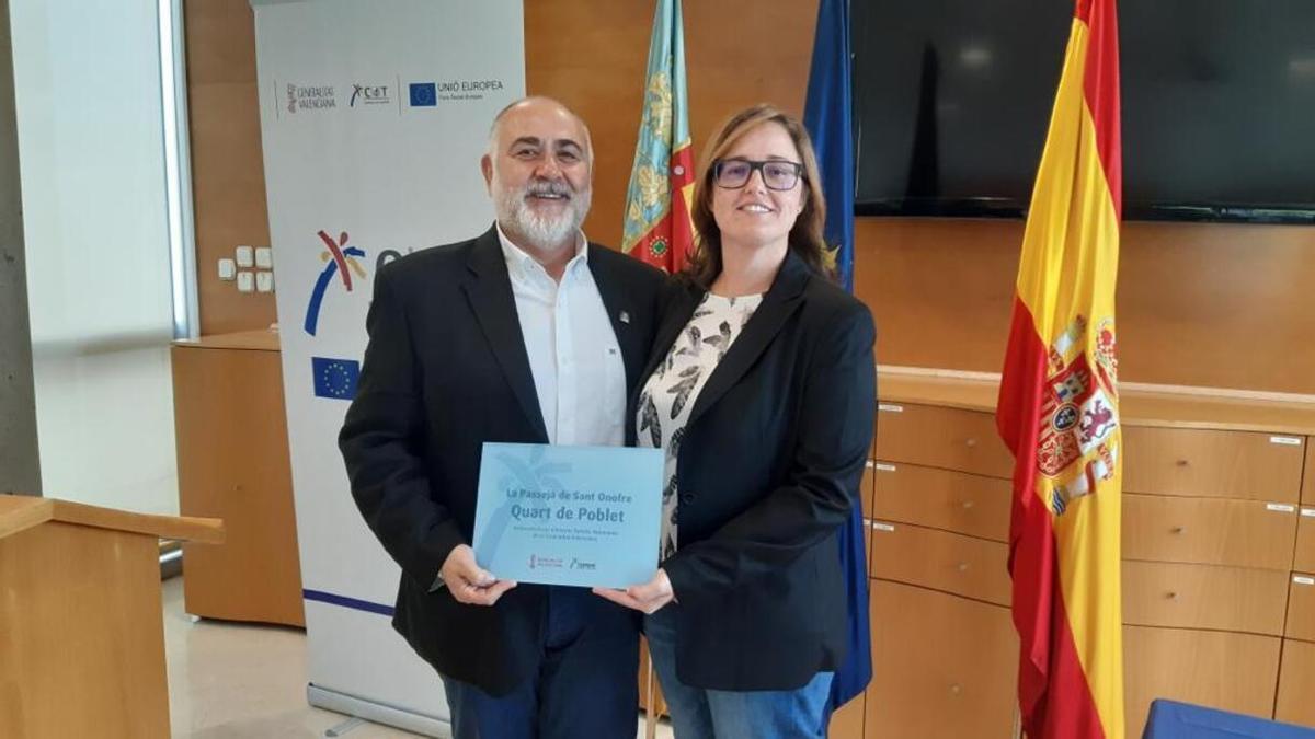 Onofre Burgos y Lucía Fernández
