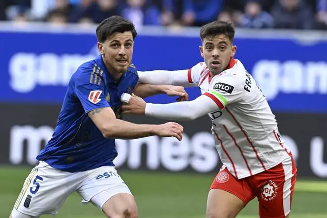 El Real Oviedo - Girona, en imatges