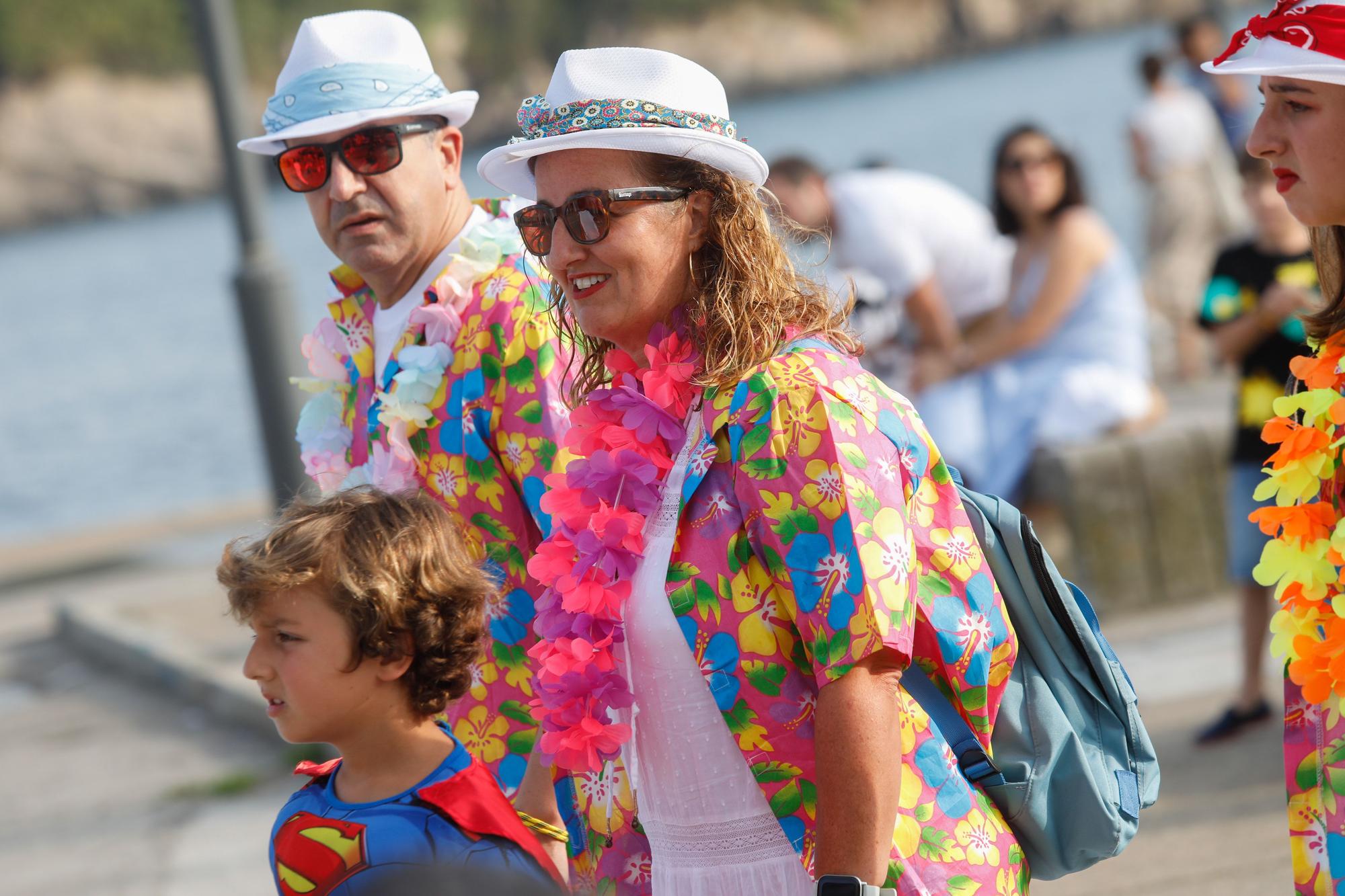 EN IMÁGENES, el Carnaval de verano de Luanco