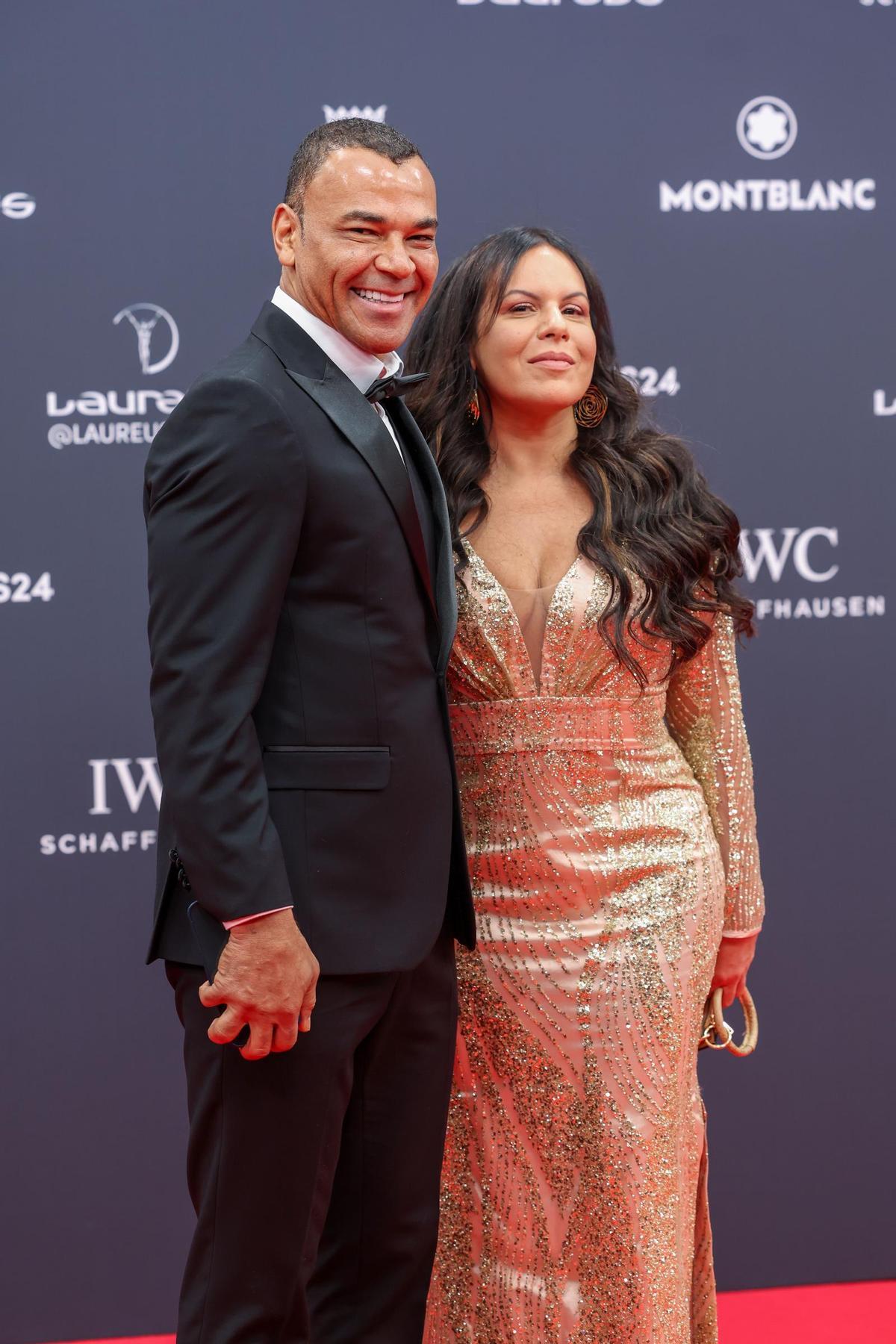 Cafú, en los Premios Laureus de 2024.
