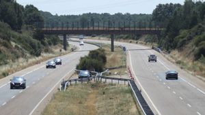Vista del lugar del accidente en el que el futbolista del Liverpool Diogo Jota, de 28 años, y su hermano André, de 26, fallecieron en Cernadilla, Zamora Vista del lugar del accidente en el que el futbolista del Liverpool Diogo Jota, de 28 años, y su hermano André, de 26, fallecieron en Cernadilla, Zamora