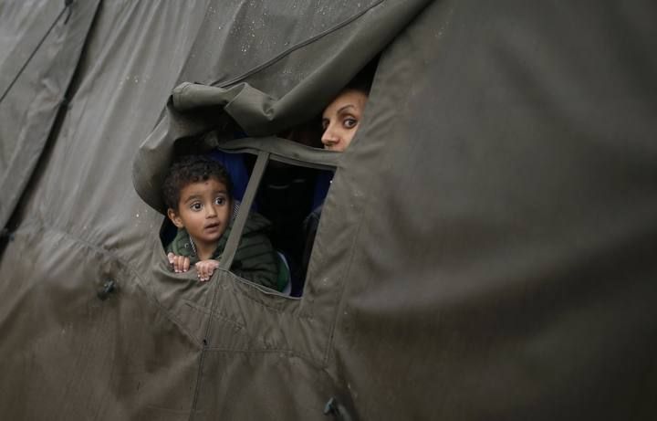 La frontera entre Croacia y Eslovenia ha vivido momentos de tensión por los deseos de los refugiados de atravesarla