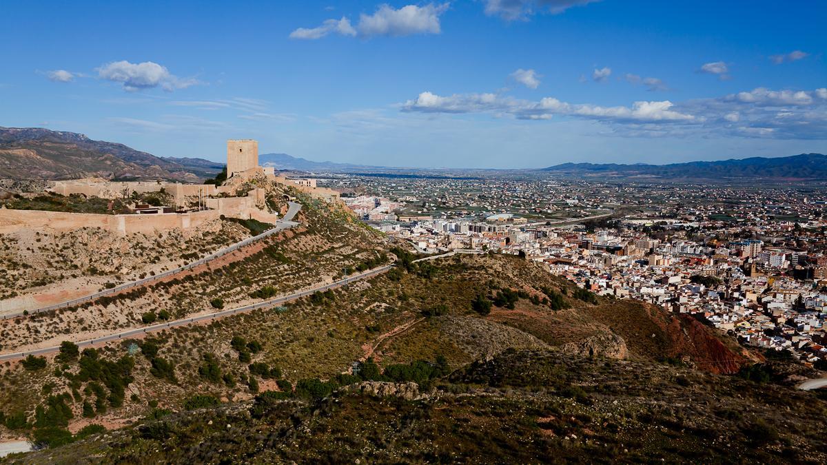 Vista panorámica de Lorca