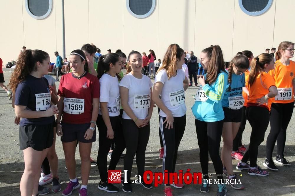 Final Regional de Cross Escolar: juvenil