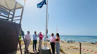 La Cala de Calnegre de Lorca revalida la Bandera Azul