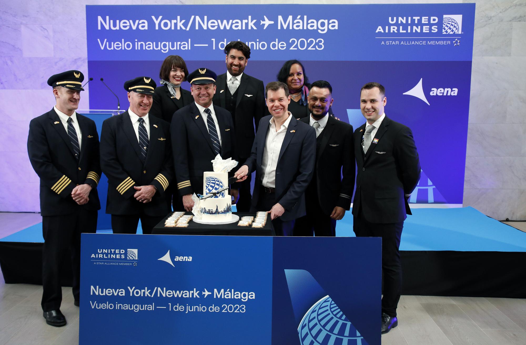 Málaga estrena su nueva ruta área con Nueva York
