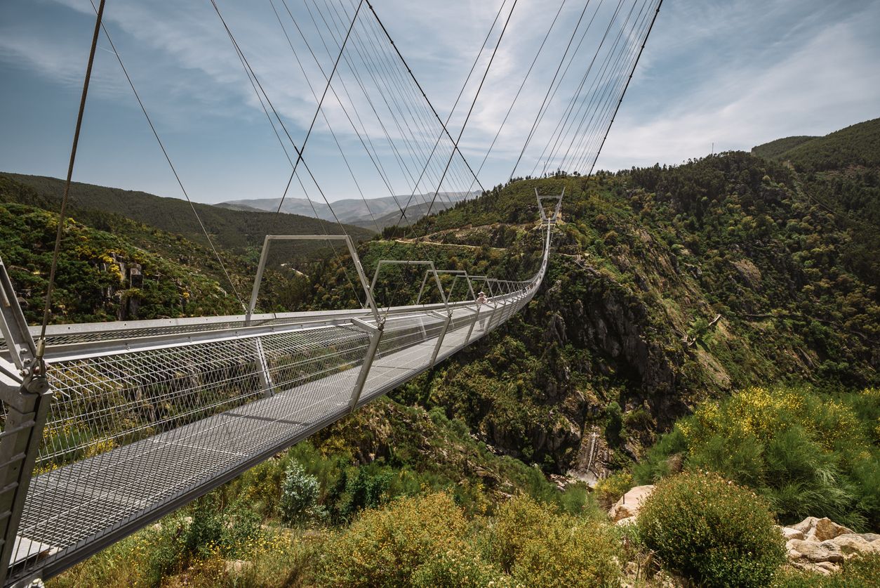 En el geoparque Arouca también descubrimos el imponente puente 516.