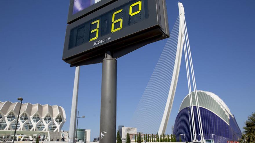 La última ola de calor en València.