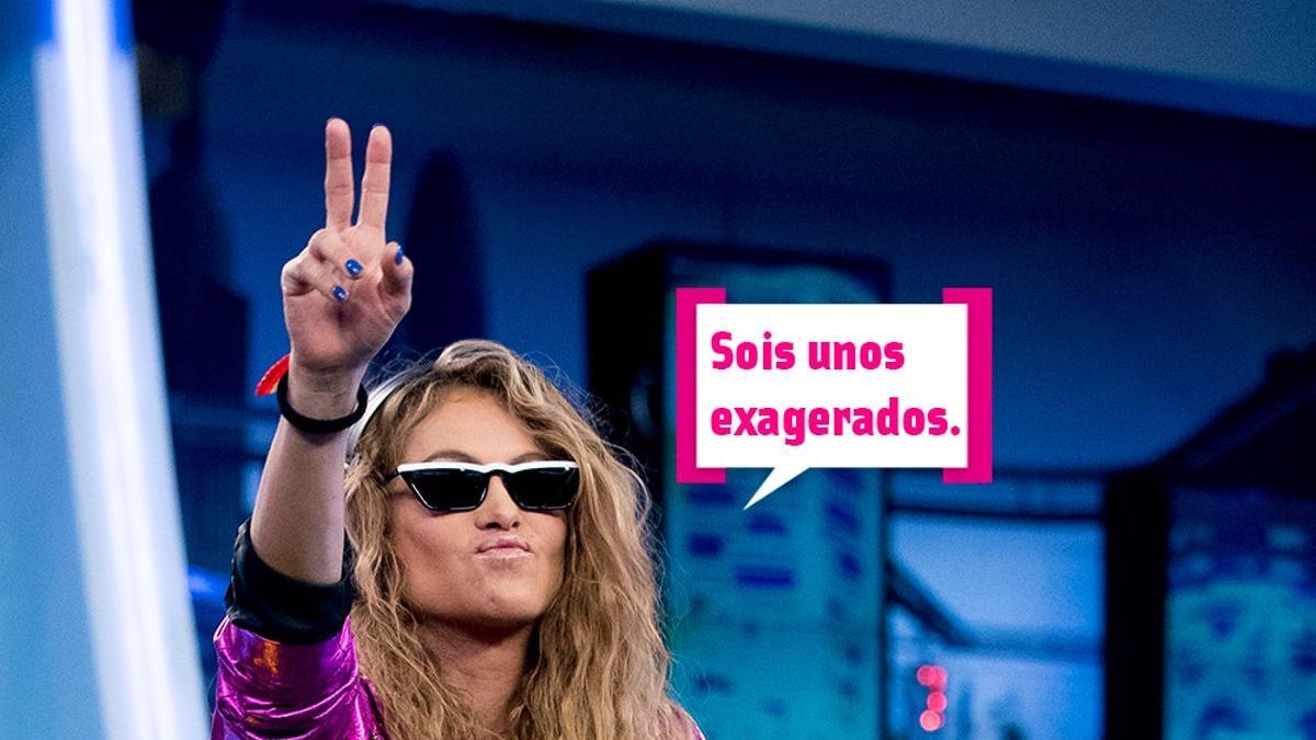 Paulina Rubio: &quot;Sois unos exagerados&quot;