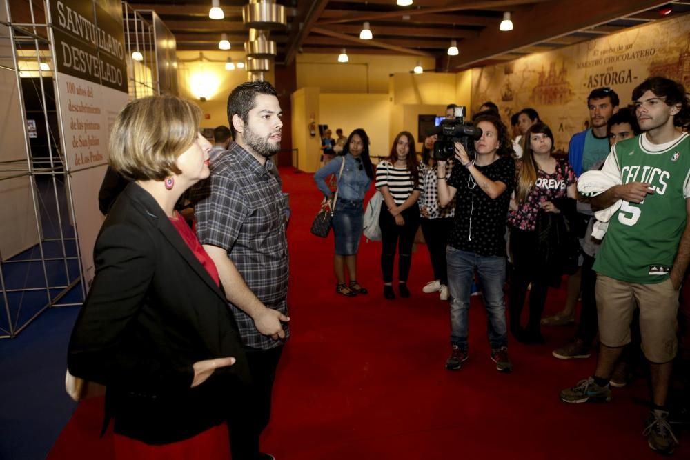 Visita de Ana Taboada, vicealcaldesa de Oviedo, a la Feria de Muestras de Asturias