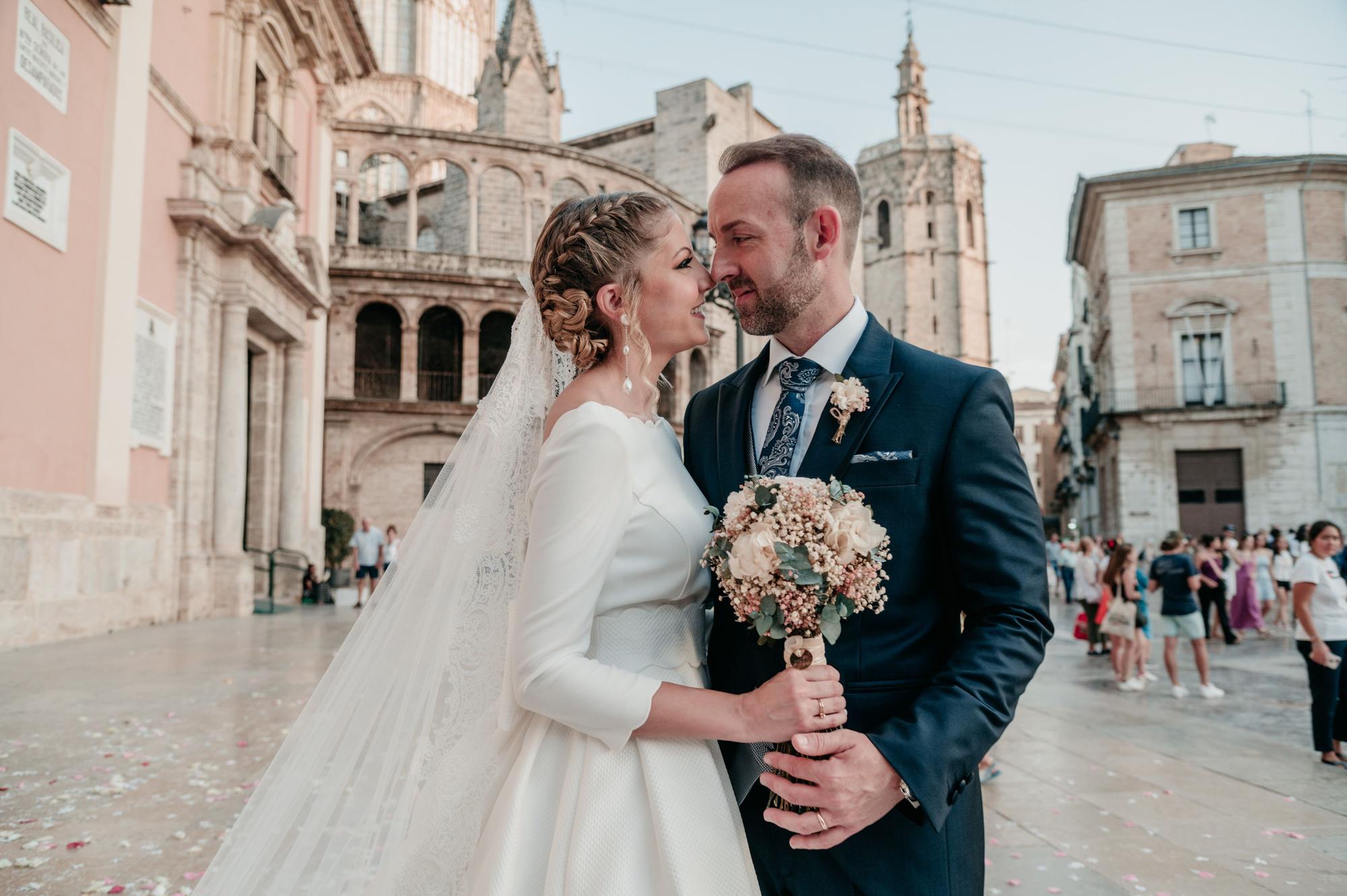 Boda de Andrea Cea, corte de honor de los años 2020 y 2021