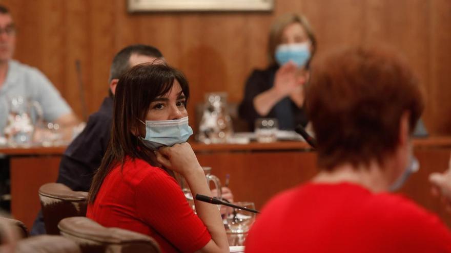 Yolanda Alonso, en el Pleno del pasado viernes.