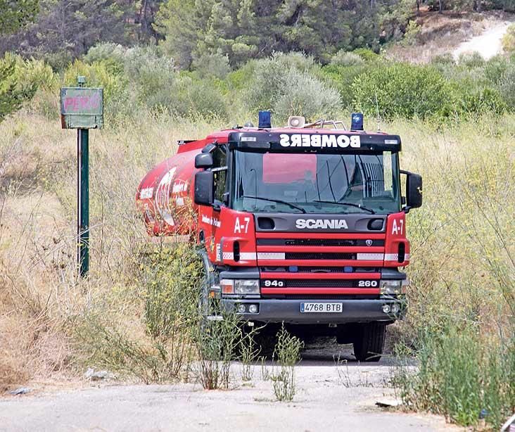 Oleada de incendios en Mallorca