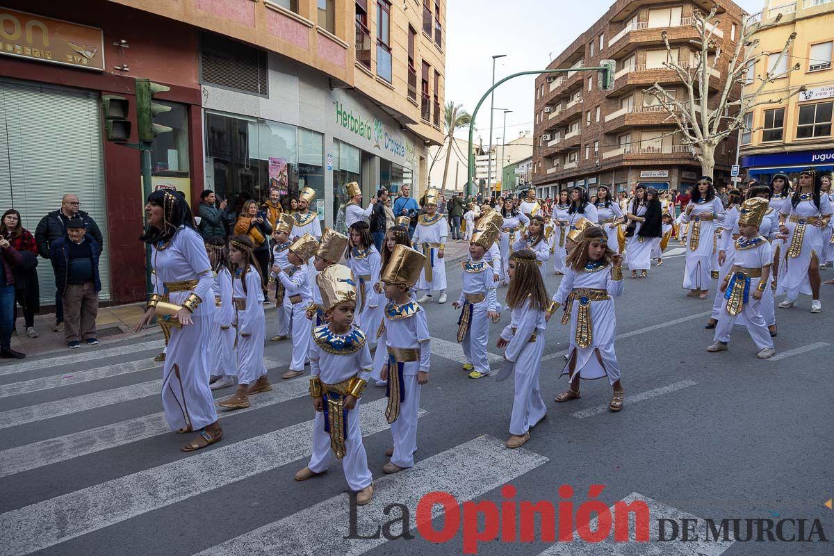 Los niños toman las calles de Cehegín en su desfile de Carnaval