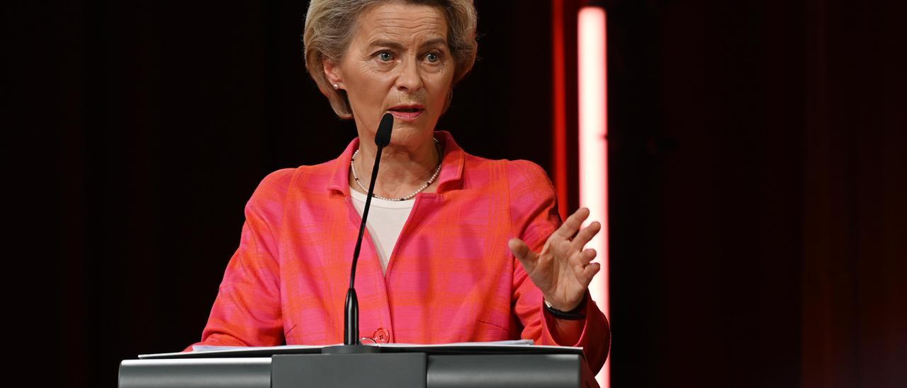 Ursula von der Leyen, presidenta de la Comisión Europea.