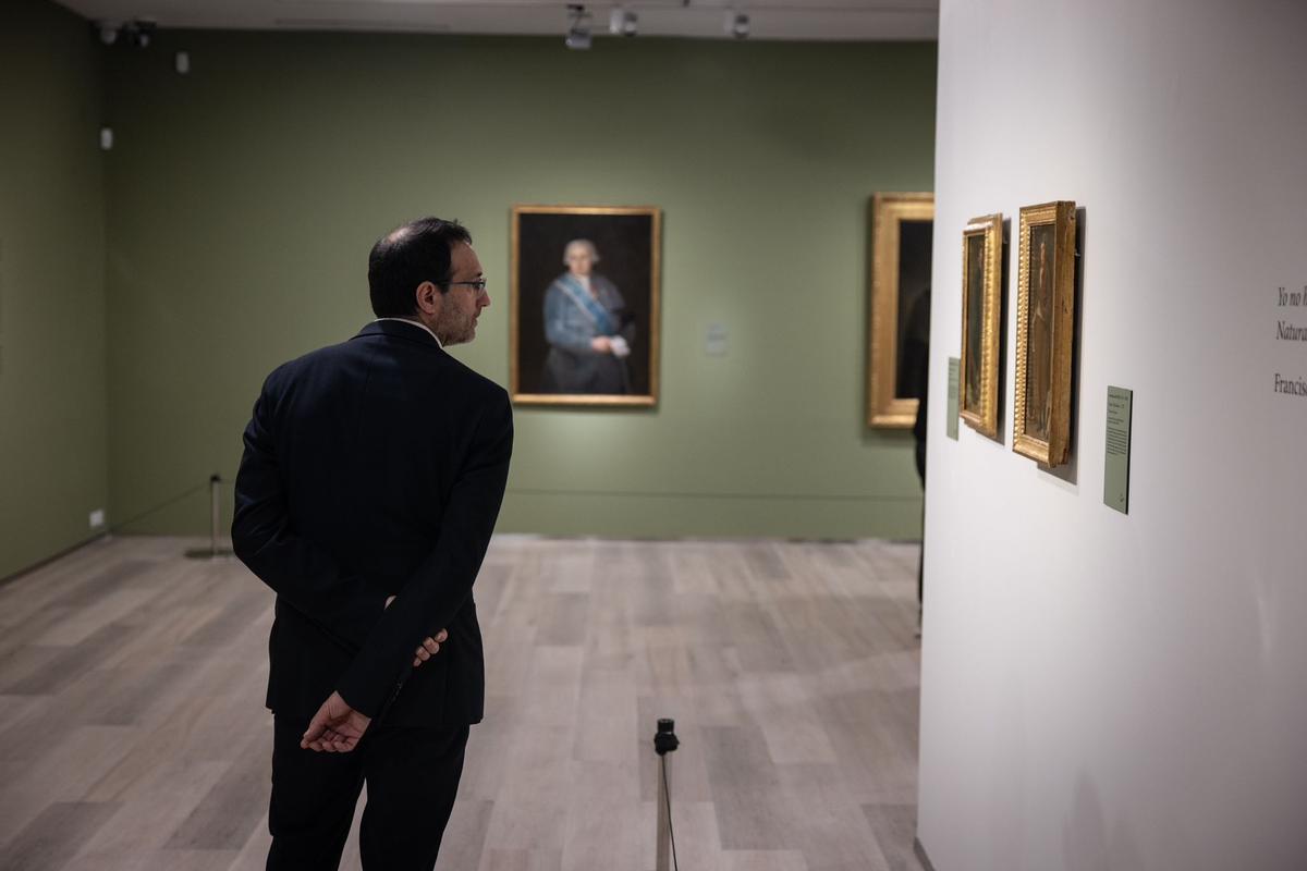 En imágenes | Las obras de Goya de la Fundación Ibercaja se 'refugian' por un tiempo en el Patio de la Infanta