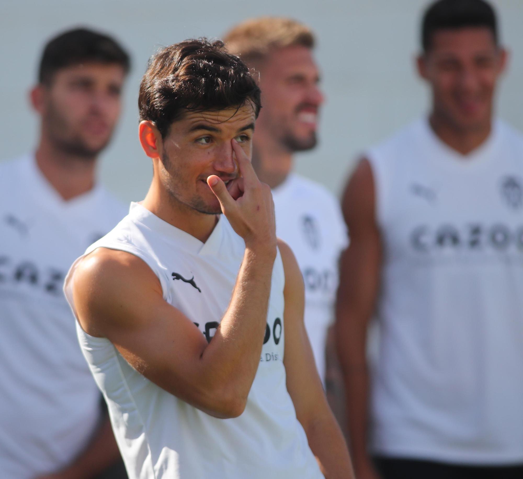 Así ha sido el entrenamiento del Valencia CF de hoy