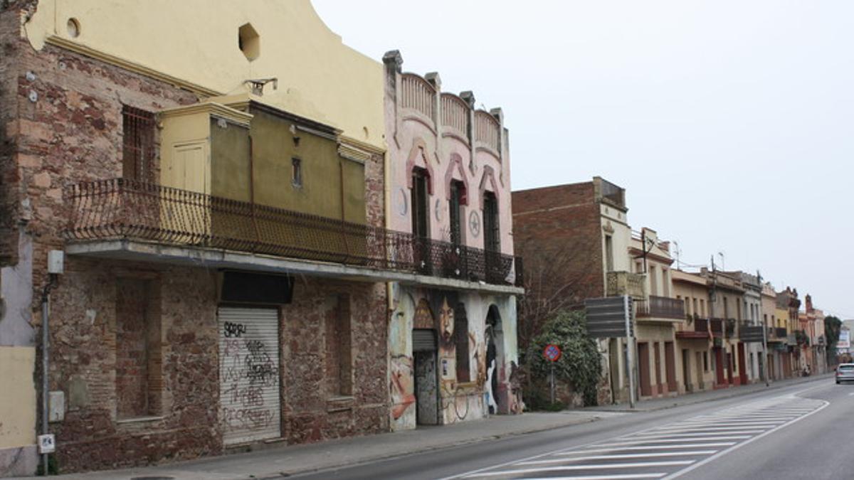 Viladecans protegerá las casas históricas de la Avenida de la Generalitat.