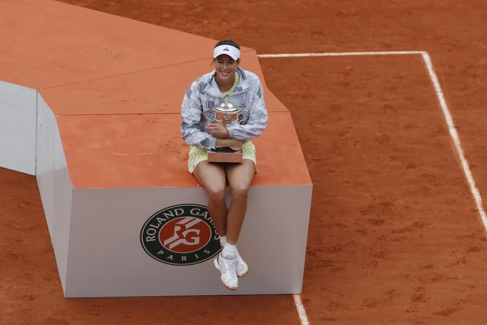 Garbiñe Muguruza conquista Roland Garros