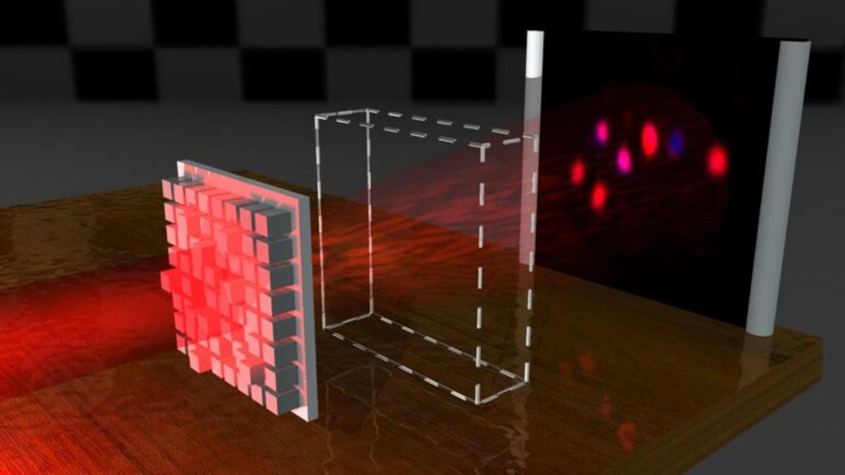 Consiguen la invisibilidad de objetos moldeando la luz