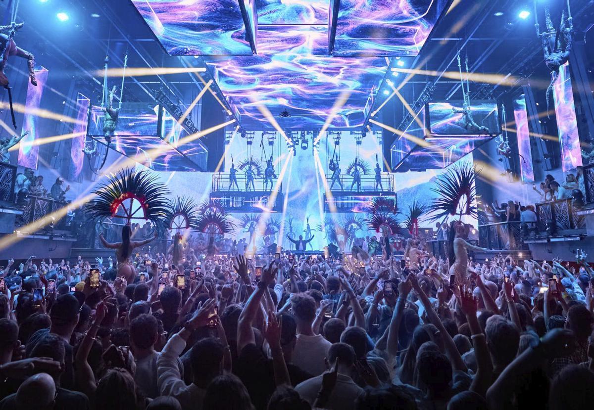 Imagen de la fiesta Galactic Circus 2025 de Guetta en UNVRS.