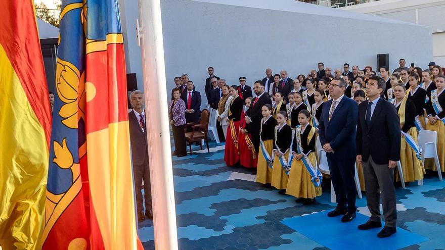 Mazón, en el acto del día de la Constitución en Benidorm.