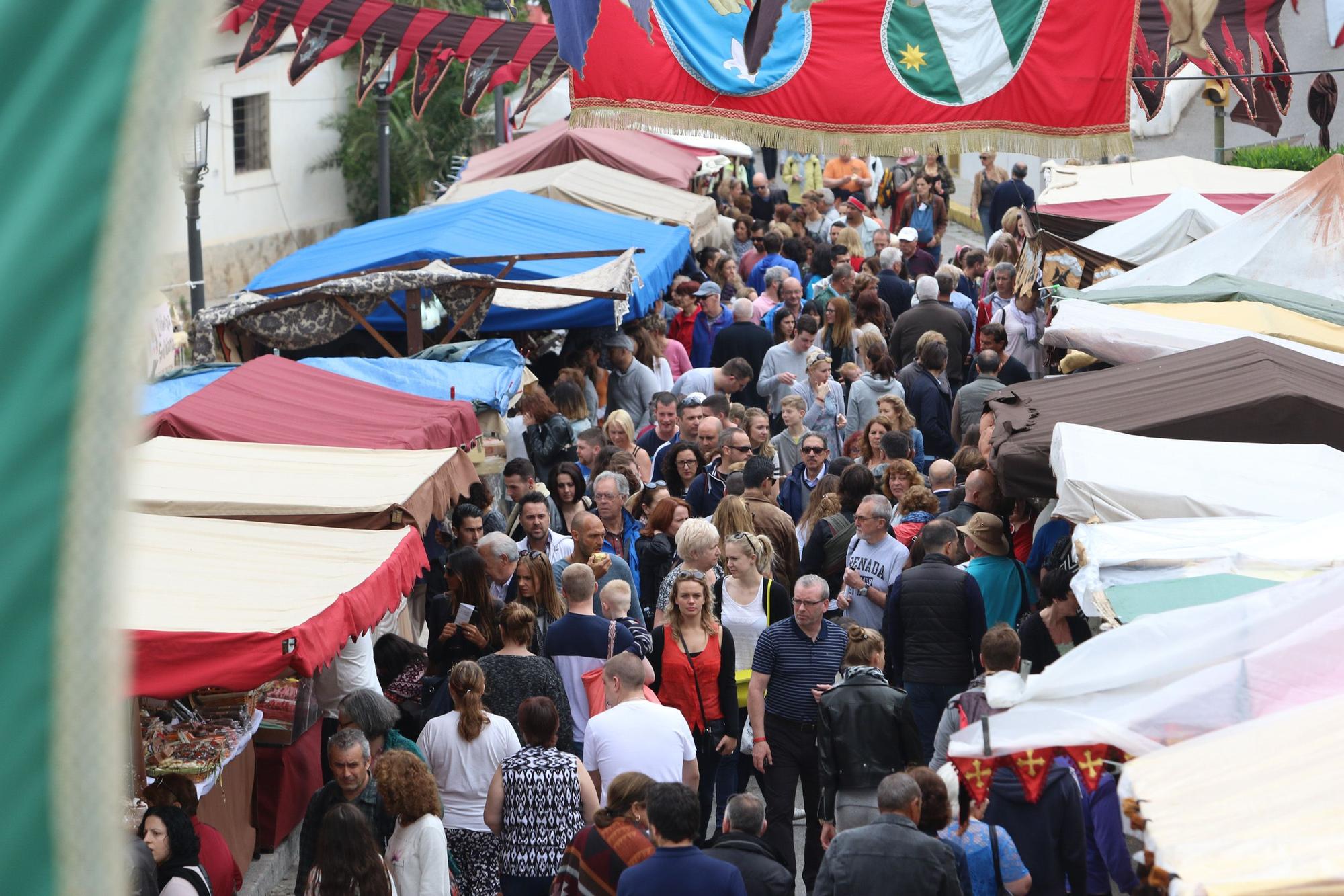 Edición de 2016 de la Feria Medieval de Ibiza.