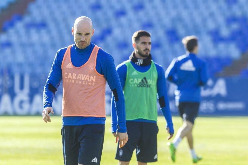 Entrenamiento de puertas abiertas del Real Zaragoza