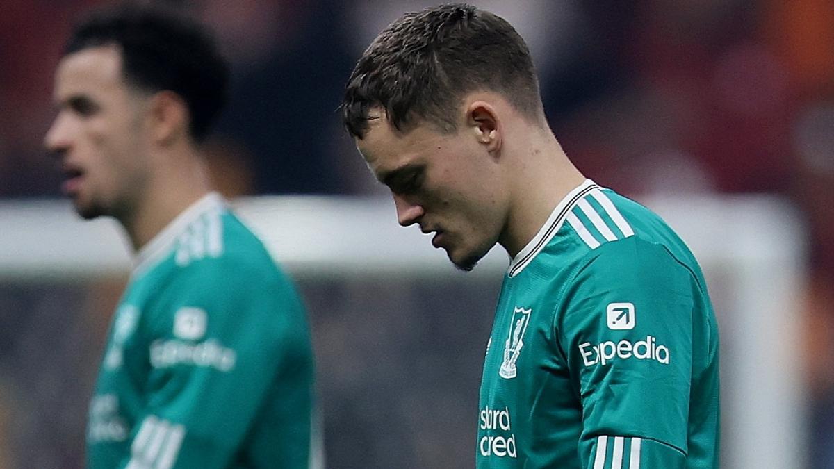 Florian Wirtz decepciona en el Liverpool