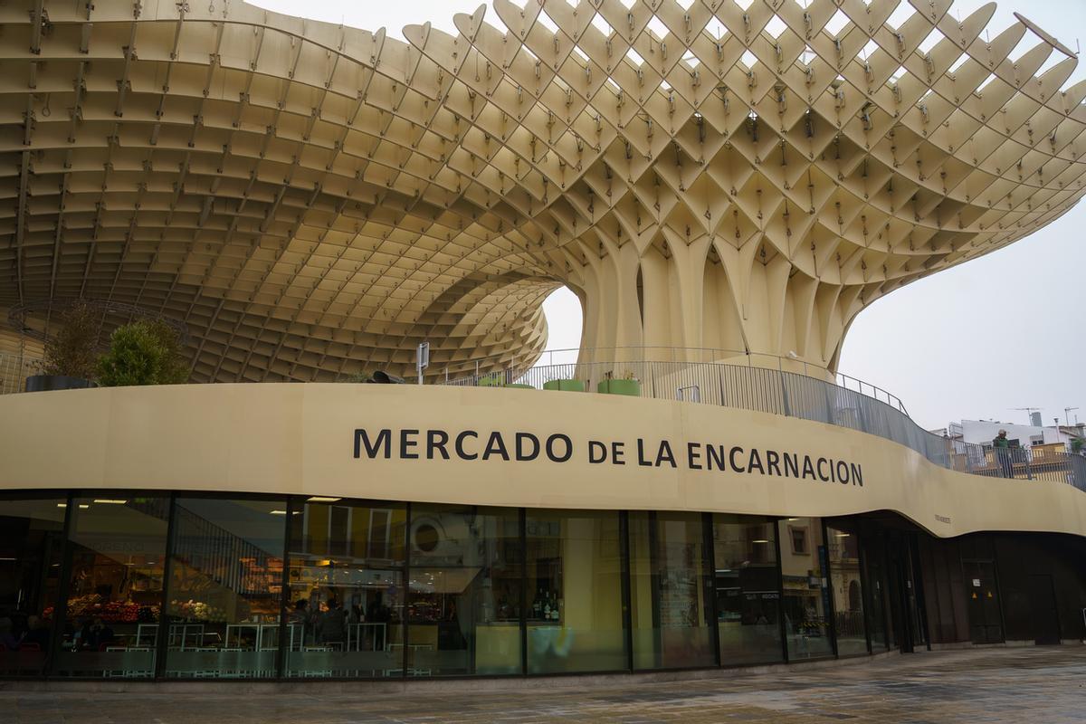 El Mercado de la Encarnación ahora está bajo las Setas de Sevilla
