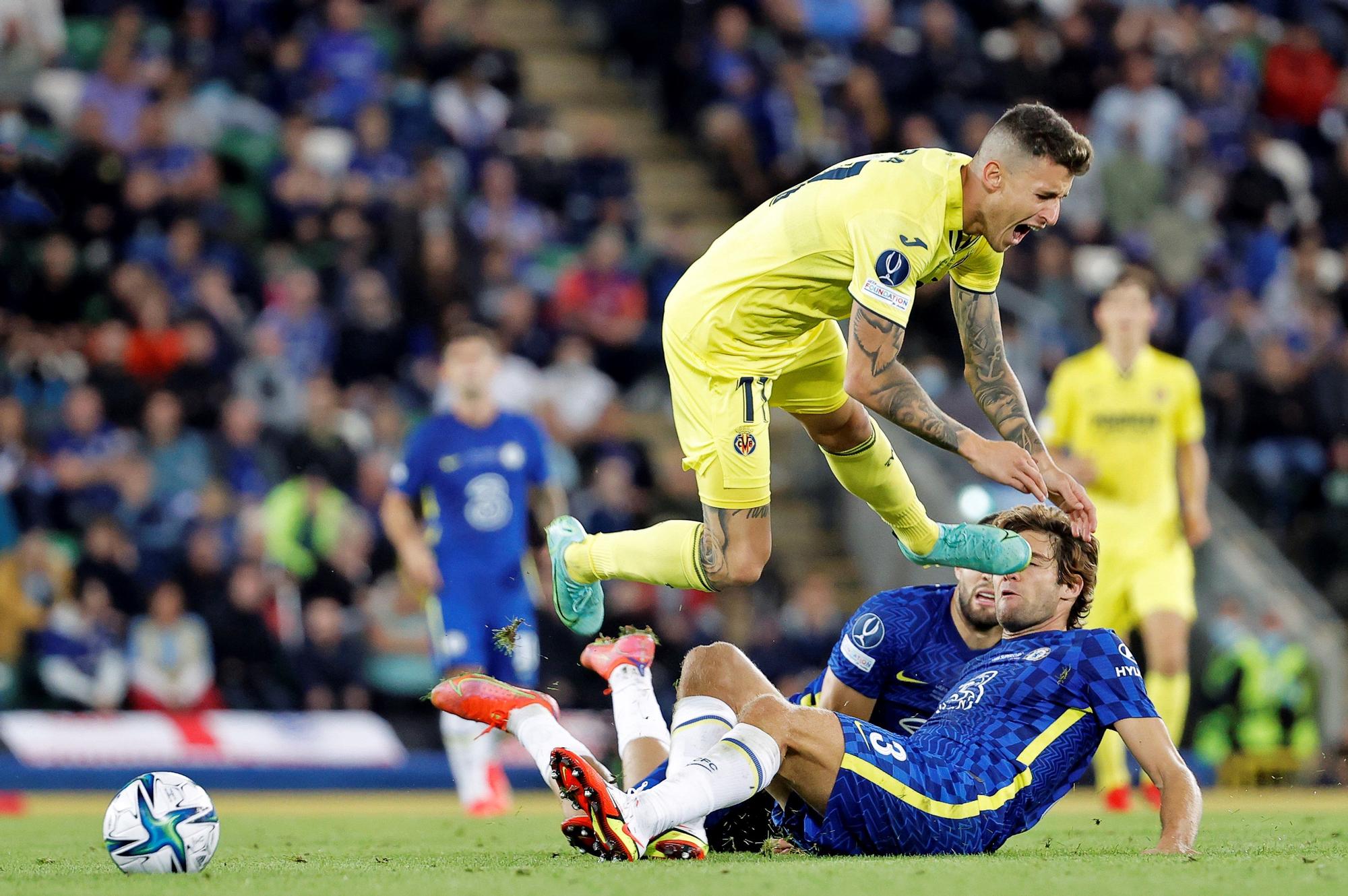 Chelsea-Villarreal, final de la Supercopa: los penaltis dejan al Submarino sin título