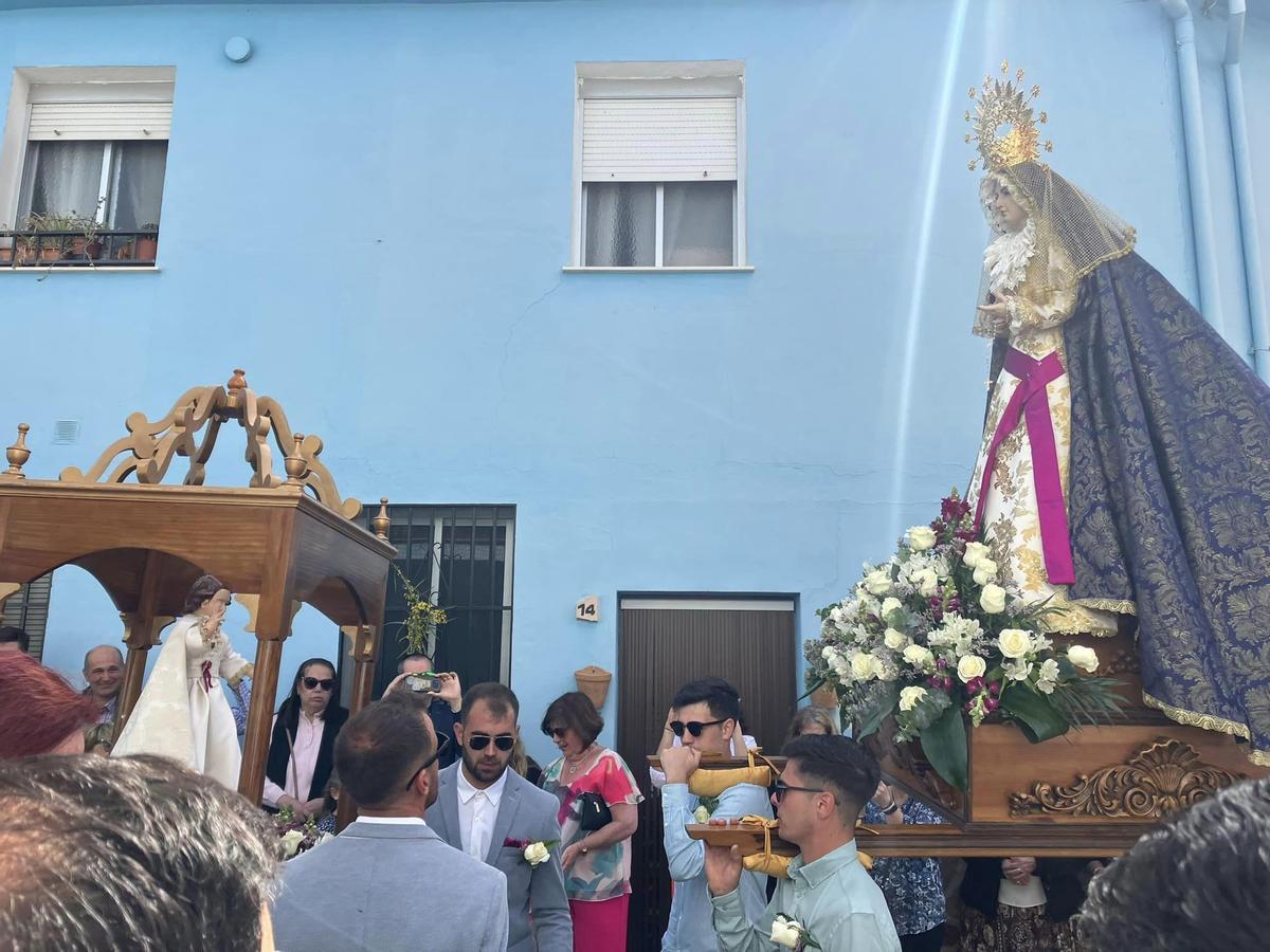 Encuentro de la Virgen y el Niño Jesús el Domingo de Resurrección, en Júzcar.