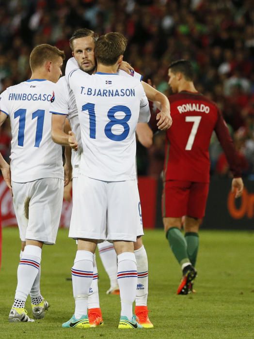 Eurocopa: Portugal-Islandia