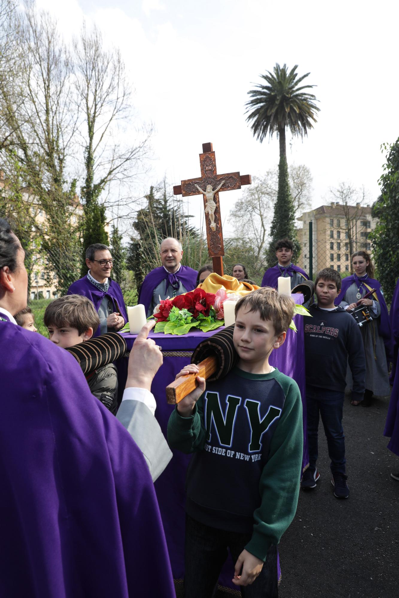 En imágenes: Viesques y San Pedro adelantan la Semana Santa