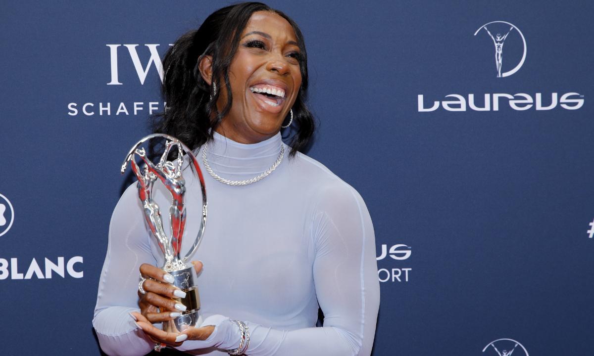 Fraser-Pryce, en los Laureus con su perenne alegría