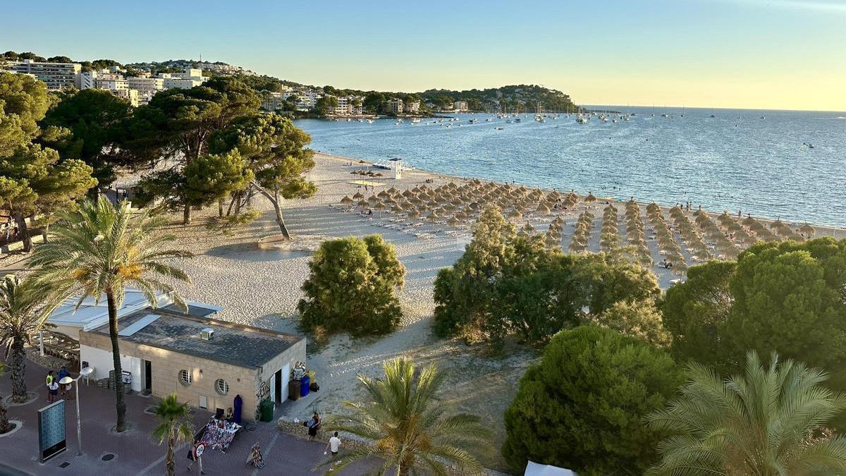 Offizieller Beobachtungspunkt für die Sonnenfinsternis am 12. August: der Strand von Santa Ponça.