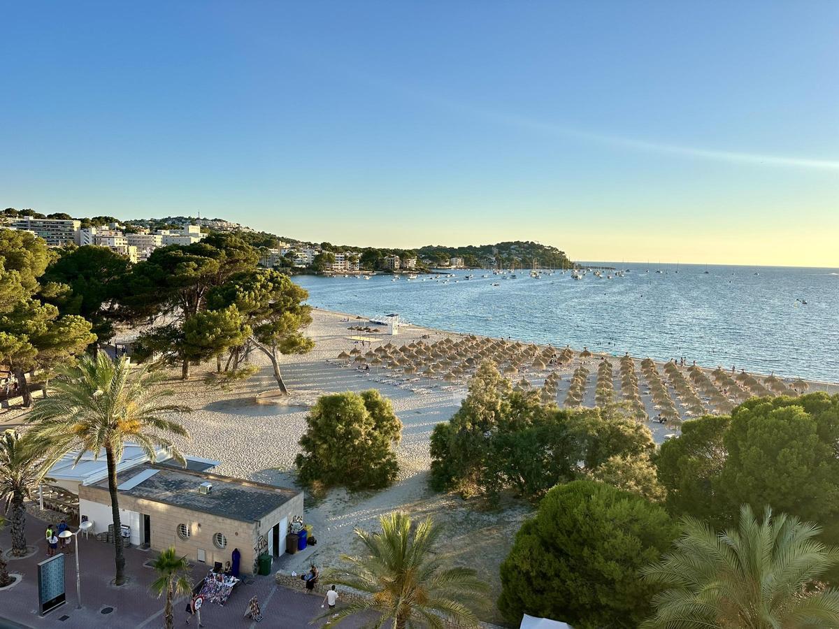Offizieller Beobachtungspunkt für die Sonnenfinsternis am 12. August: der Strand von Santa Ponça.