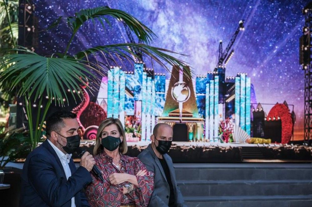 Presentación del escenario del Carnaval de Las Palmas de Gran Canaria 2021