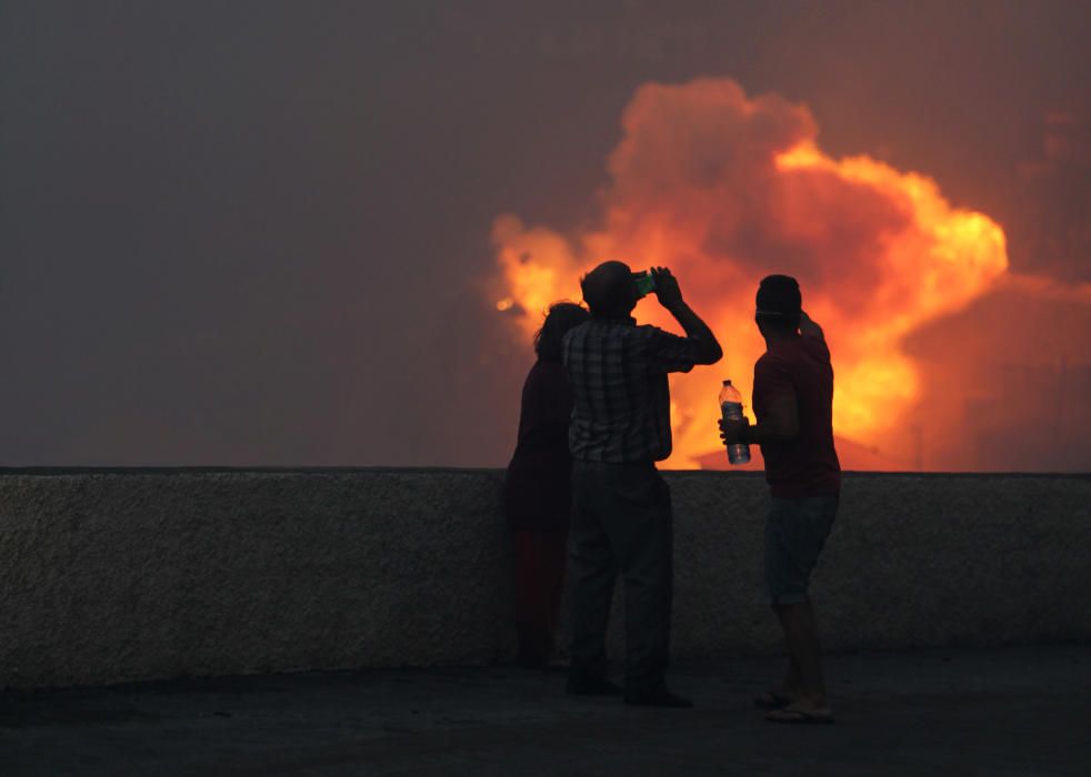 Grave incendio en Madeira