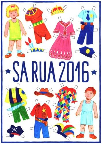 Plakat für Sa Rua 2016