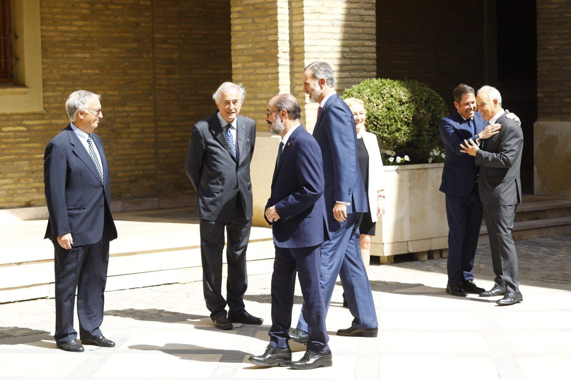 Felipe VI, en el 40 aniversario de CEOE Aragón