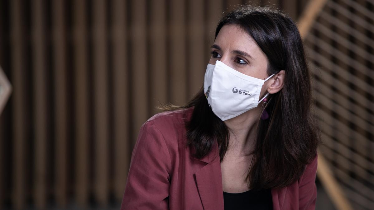 La ministra de Igualdad, Irene Montero.