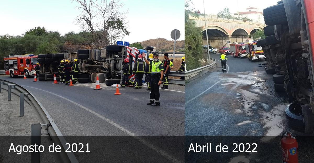 Accidentes en el túnel de San José