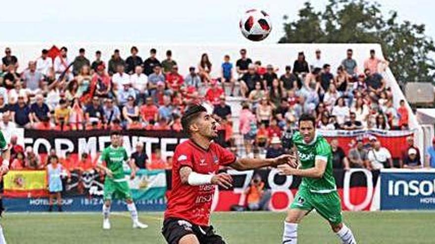 Moha marcó ayer un gol fundamental para los intereses de su equipo.