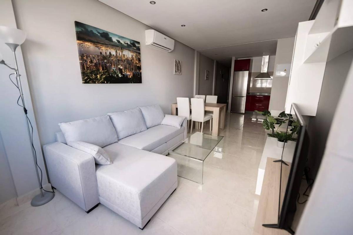 Imagen del interior de una vivienda vacacional de Arrecife
