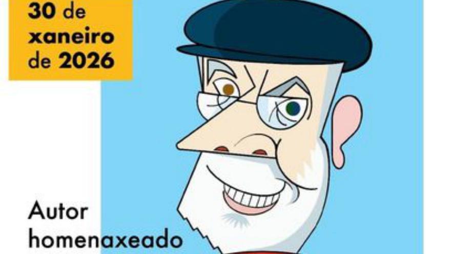 Cartel con caricatura de Siro.