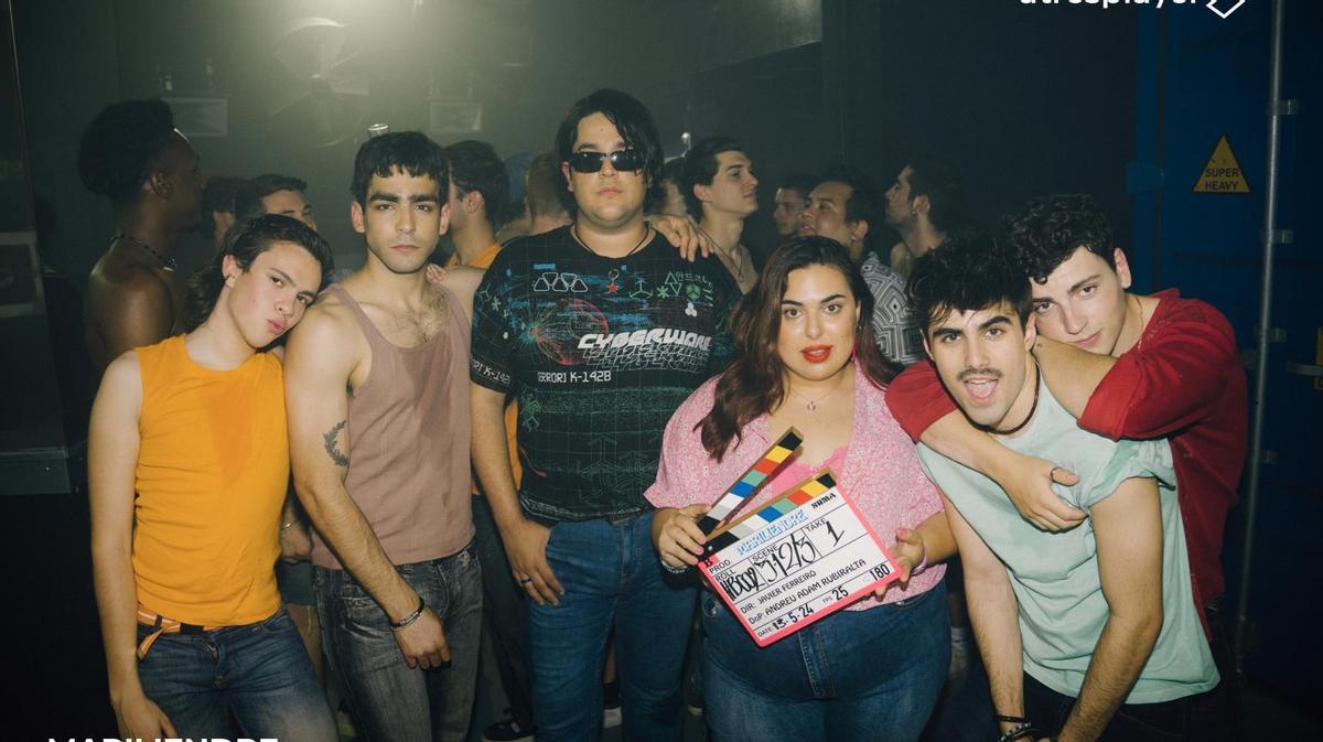 Rodaje de Mariliendre.