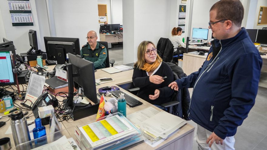 EN VÍDEO | Christian, primer joven con inteligencia límite de prácticas en el comandancia de la Guardia Civil de Badajoz