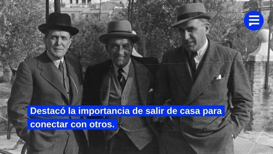 Ortega y Gasset y su famosa reflexión sobre Madrid: "La gente funda la ciudad para salir de la casa y encontrarse con otros que también han salido de la suya”