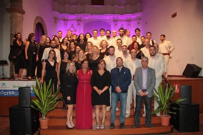 Calicanto en el Convento Santo Domingo de la Villa de Teguise con Voces Solidarias